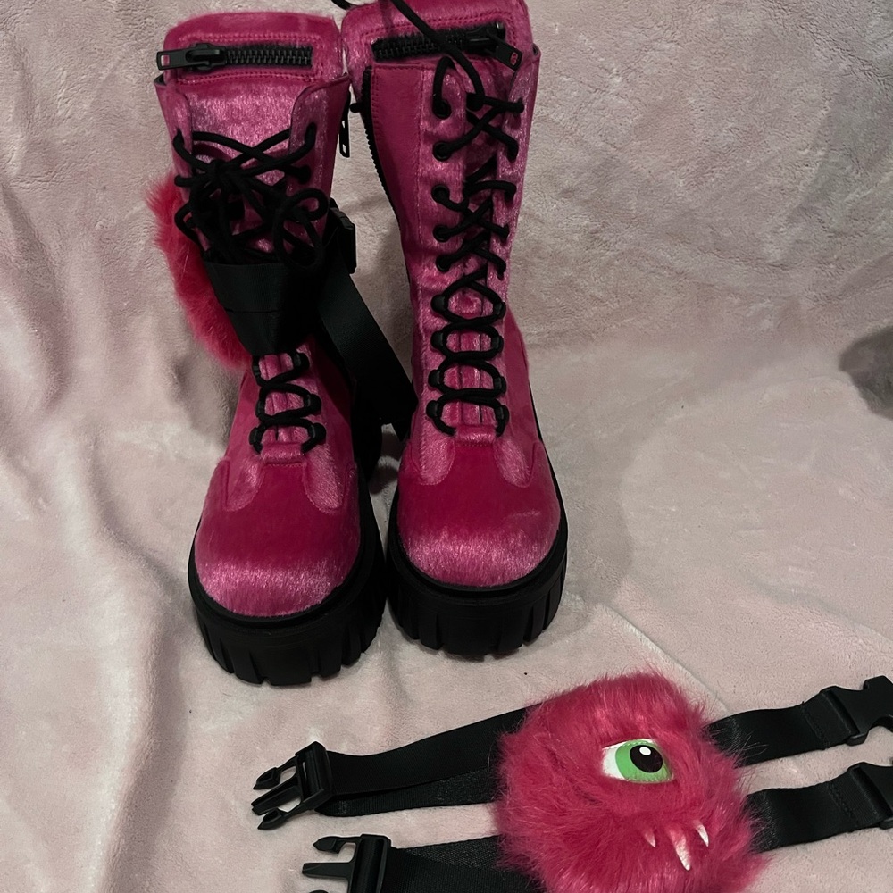 Dolls kill monster platform boots